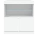 vidaXL Sideboard Weiß mit RGB LED-Beleuchtung Bild 5
