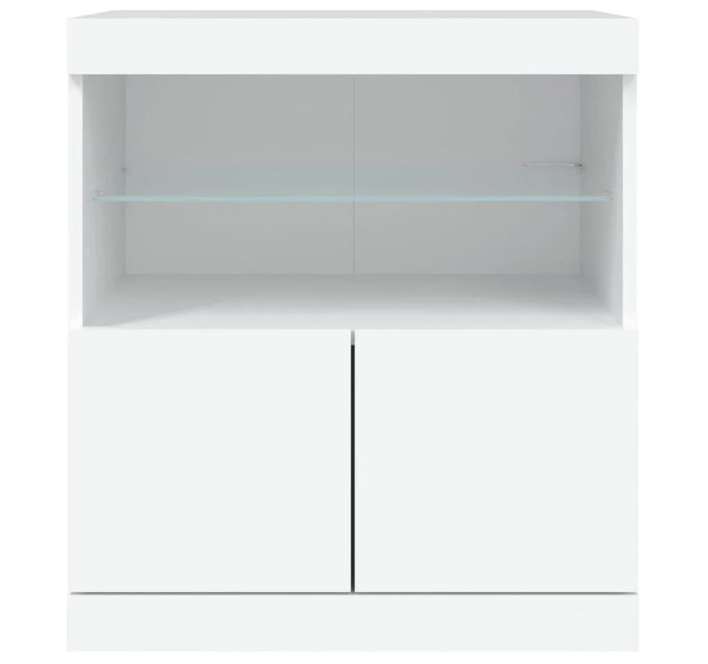 vidaXL Sideboard Weiß mit RGB LED-Beleuchtung - Bild 5