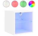 vidaXL Hängeschrank NA mit LED Leuchten Weiß Bild 2