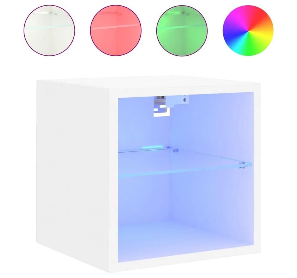 vidaXL Hängeschrank NA mit LED Leuchten Weiß - Bild 2