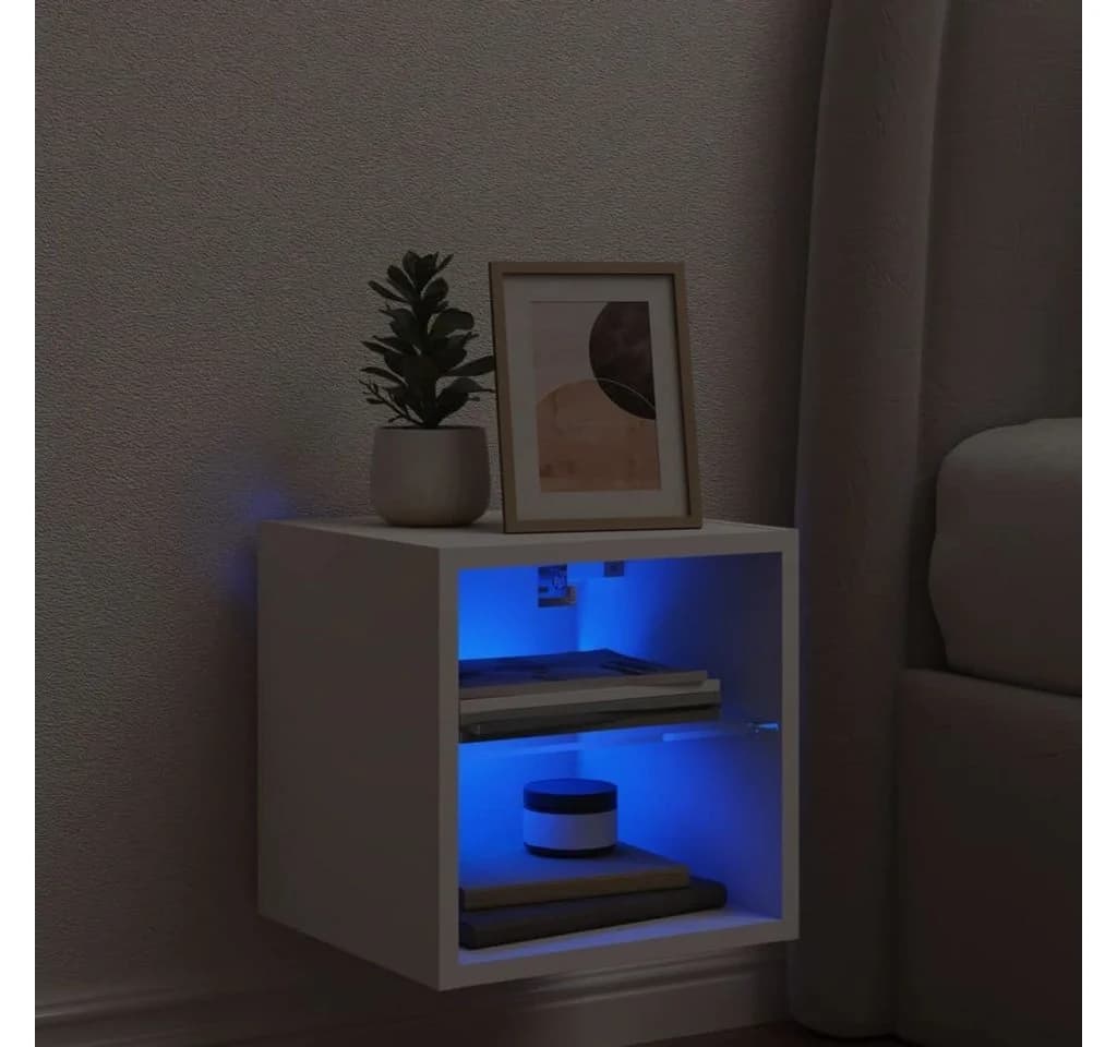 vidaXL Hängeschrank NA mit LED Leuchten Weiß - Bild 3