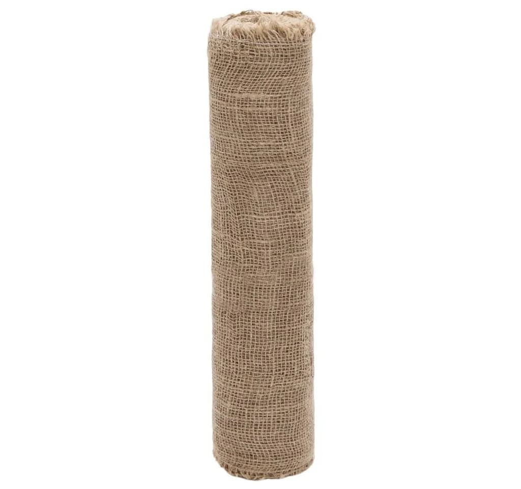 vidaXL Jutegewebe 0,5x10 m 100% Jute Bastelnaturmaterial - Bild 2