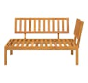 vidaXL Garten-Ecksofa aus massivem Akazienholz, braun Bild 3