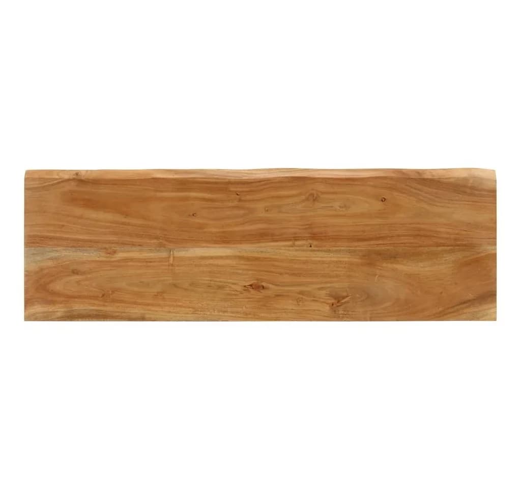 vidaXL Sitzbank Baumkante 105 cm Massivholz - Bild 5