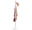 vidaXL Garderobenständer Rosa 172 cm mit 8 Haken Bild 1