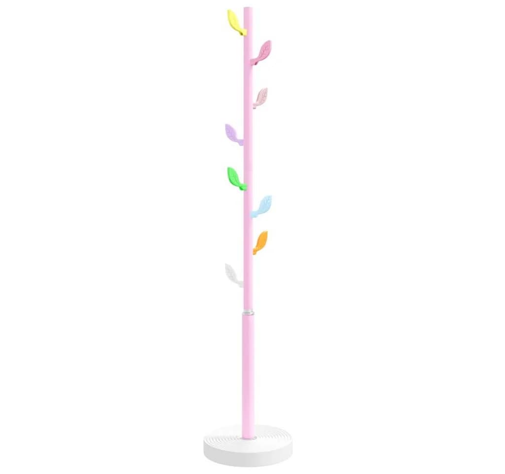 vidaXL Garderobenständer Rosa 172 cm mit 8 Haken - Bild 3