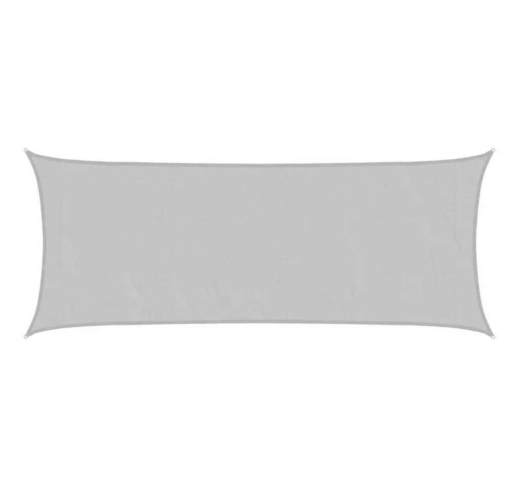 vidaXL Sonnensegel Hellgrau 5x2 m Polyester Oxford - Bild 2
