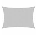 vidaXL Sonnensegel Hellgrau 3,5x2,5 m Polyester Oxford Bild 2