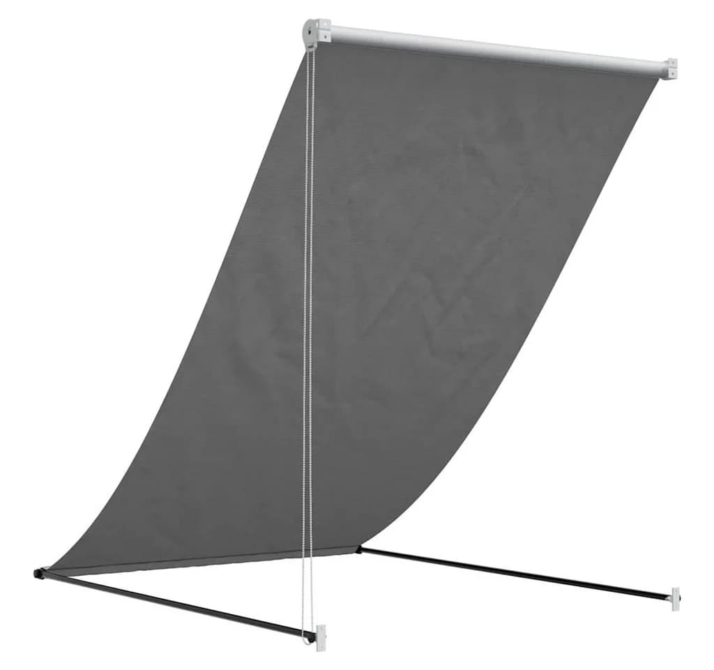 vidaXL Einziehbare Markise Anthrazit 100x150 cm mit Stahlrahmen - Bild 5