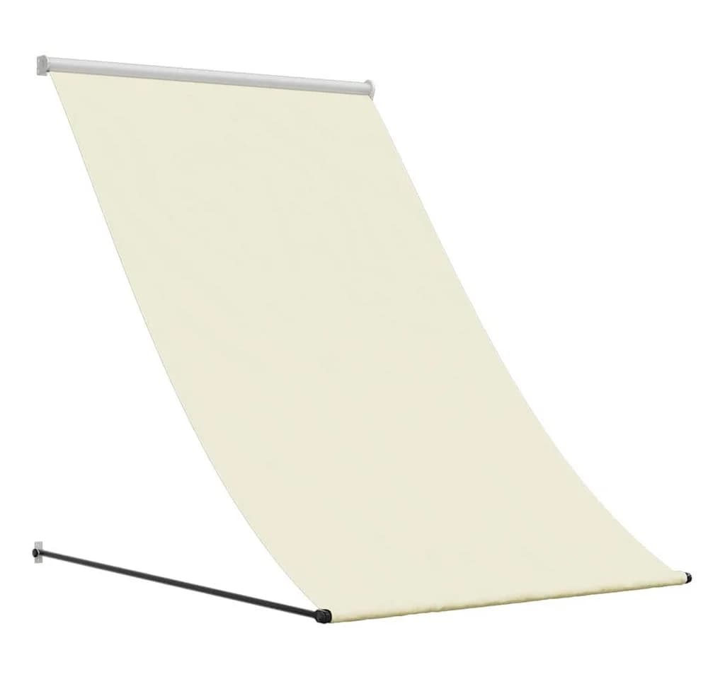 vidaXL Einziehmarkise Creme 100x150 cm mit Stahlrahmen - Bild 2