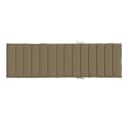 vidaXL Sitzauflage Sonnenliegen-Auflage Melange Taupe 200x60x4 cm Stoff Bild 5