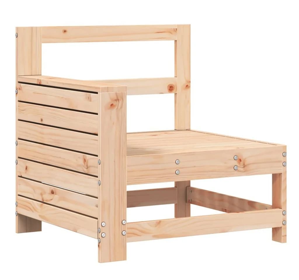 vidaXL Gartensofa Element Kiefer massiv mit Armlehne - Bild 2