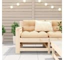 vidaXL Gartensofa Element Kiefer massiv mit Armlehne Bild 3