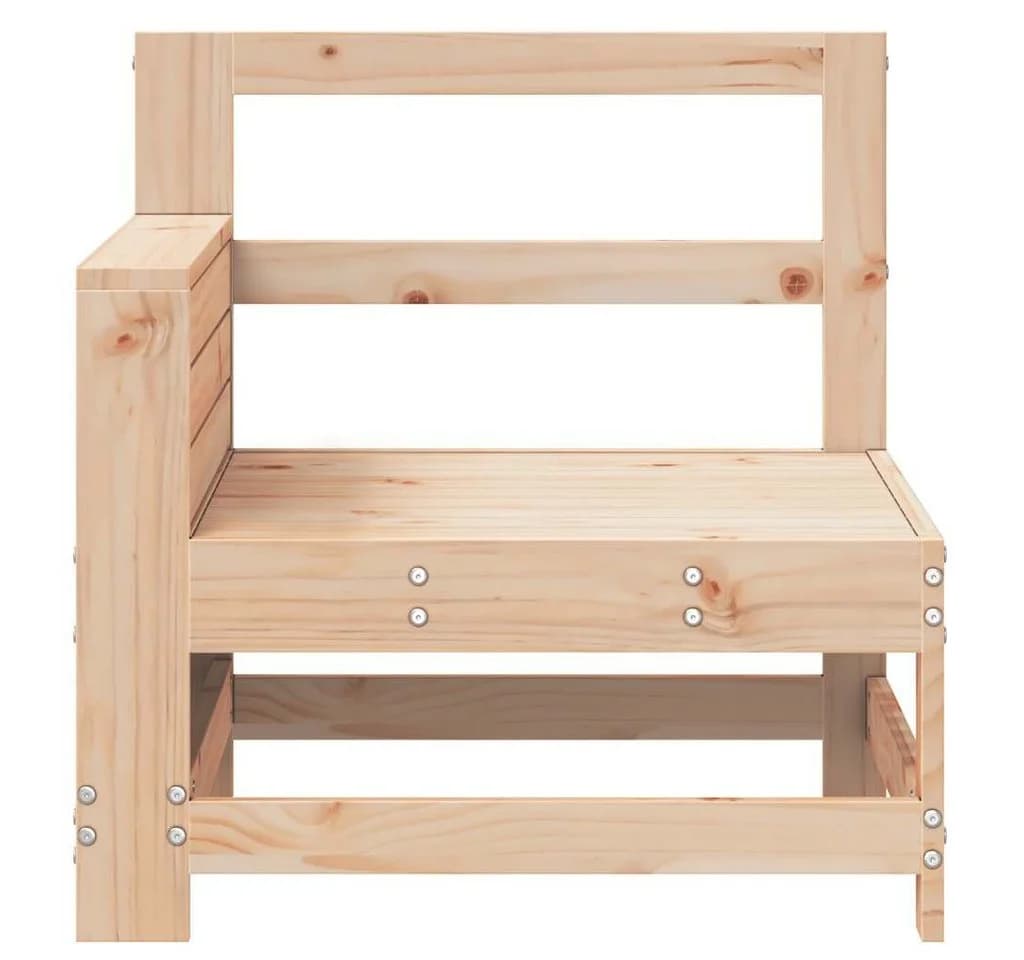 vidaXL Gartensofa Element Kiefer massiv mit Armlehne - Bild 4