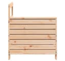 vidaXL Gartensofa Element Kiefer massiv mit Armlehne Bild 5