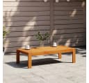 vidaXL Gartentisch Massivholz Robust für Terrasse Bild 1
