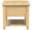 vidaXL Couchtisch mit Schubladen Corona Massivholz Kiefer Bild 5