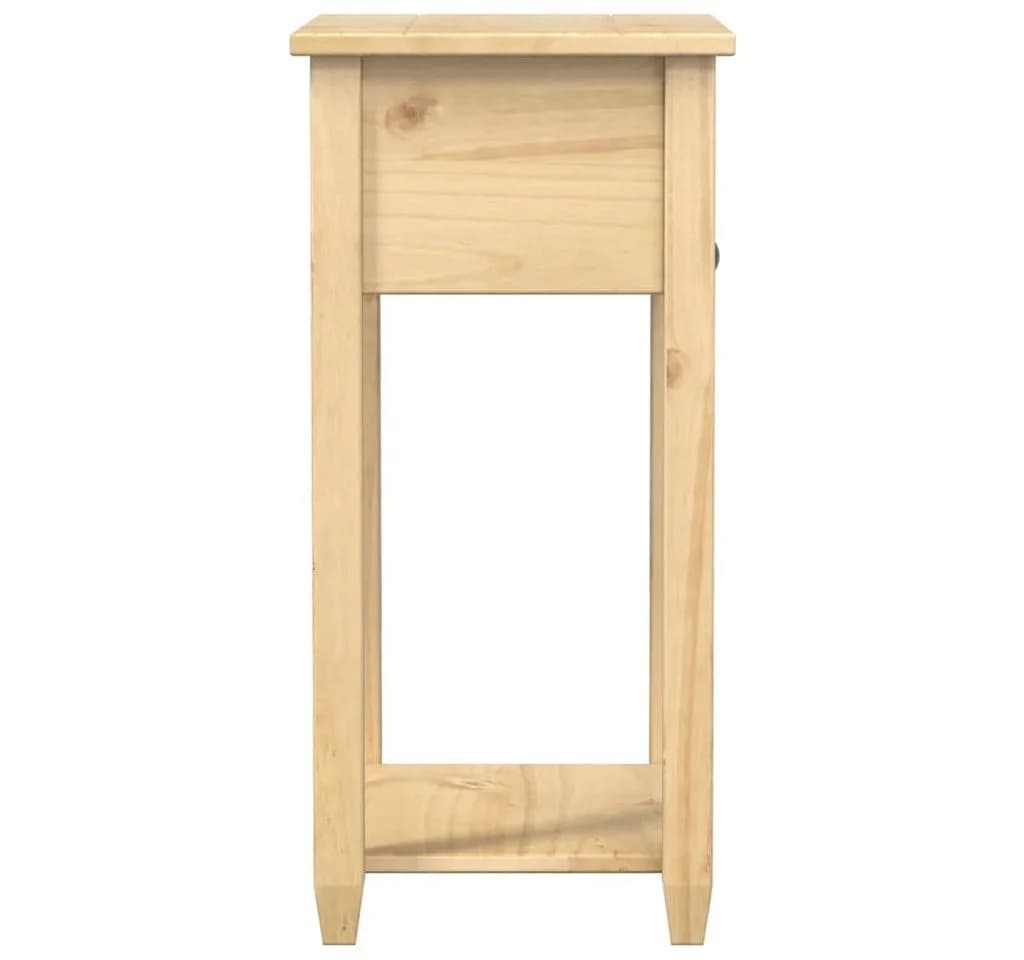 vidaXL Konsolentisch Kiefernholz Rustikal mit Schublade - Bild 5