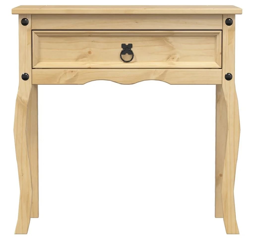 vidaXL Beistelltisch Konsolentisch Corona 73x35x73 cm Massivholz Kiefer - Bild 4