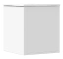 vidaXL Aufbewahrungsbox Truche Weiß Holzwerkstoff Bild 2
