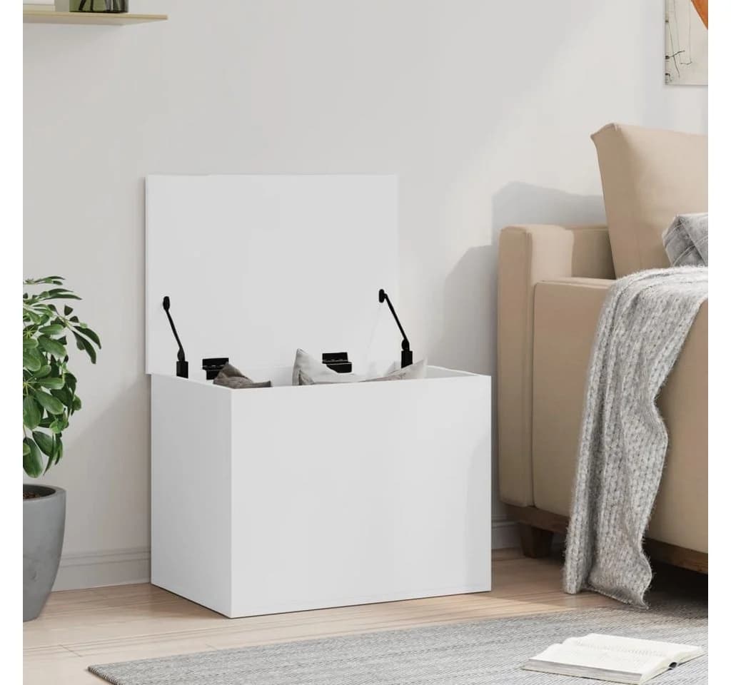 vidaXL Aufbewahrungsbox Truhe Weiß Holzwerkstoff - Bild 3