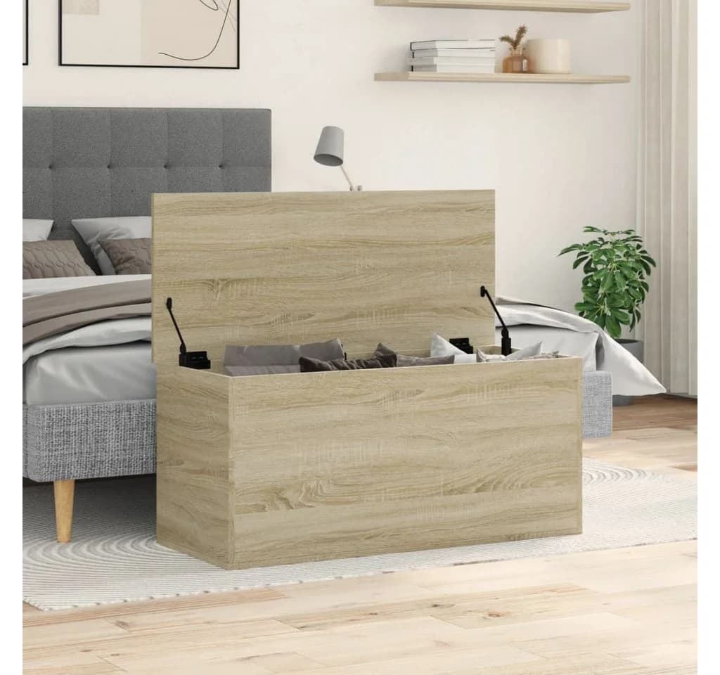vidaXL Aufbewahrungsbox Truhe Sonoma-Eiche Holzwerkstoff - Bild 3