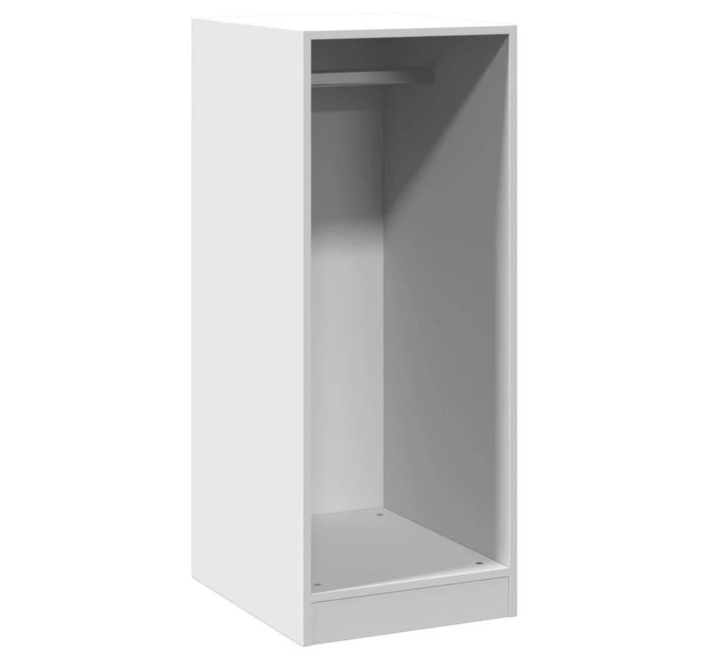 vidaXL Kleiderschrank Weiß Holzwerkstoff Kompakt - Bild 2