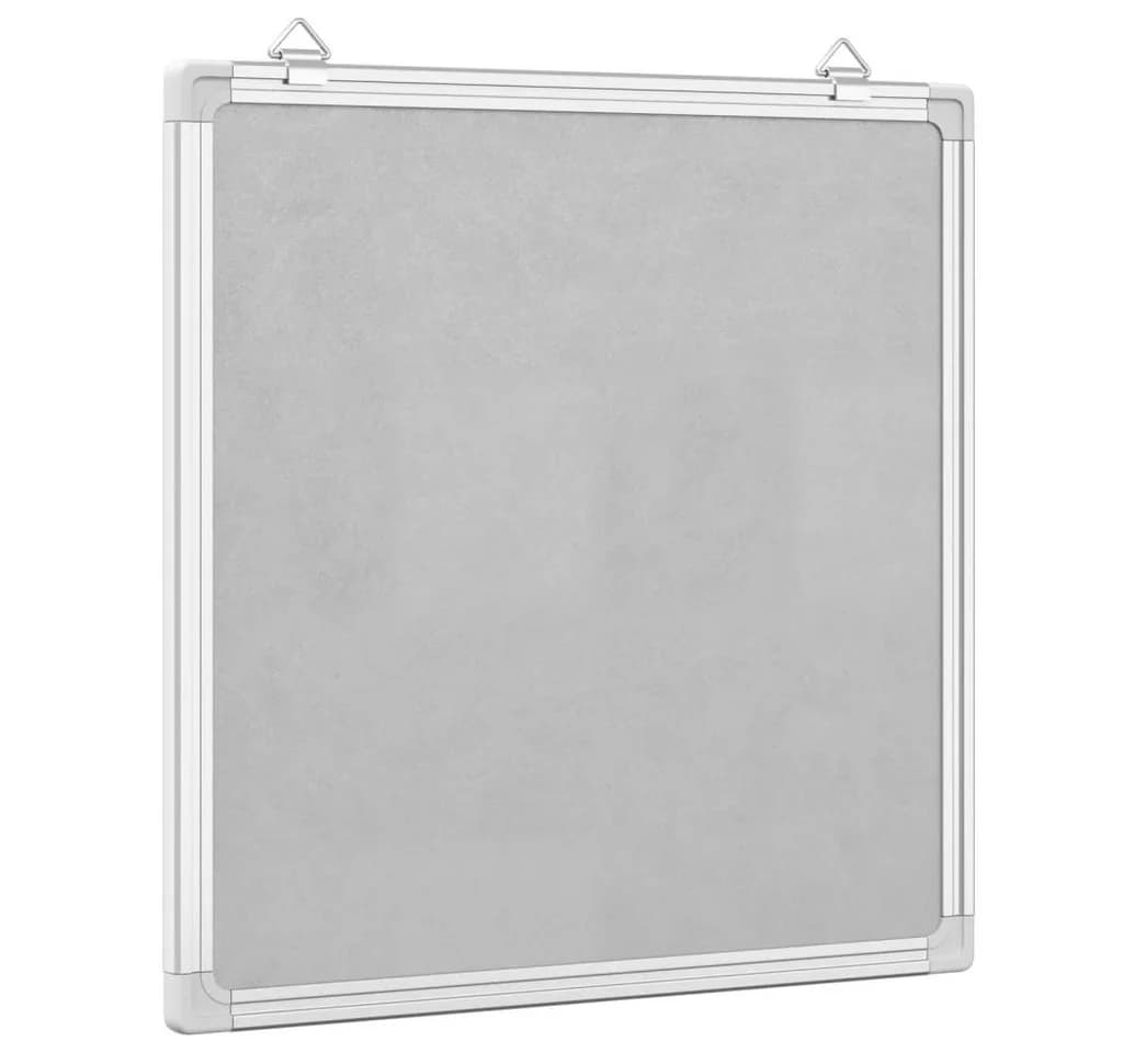 vidaXL Magnetisches Whiteboard 60x60x1,7 cm Aluminium - Bild 4