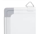 vidaXL Klappbare Magnettafel Weiß Aluminium Bild 4