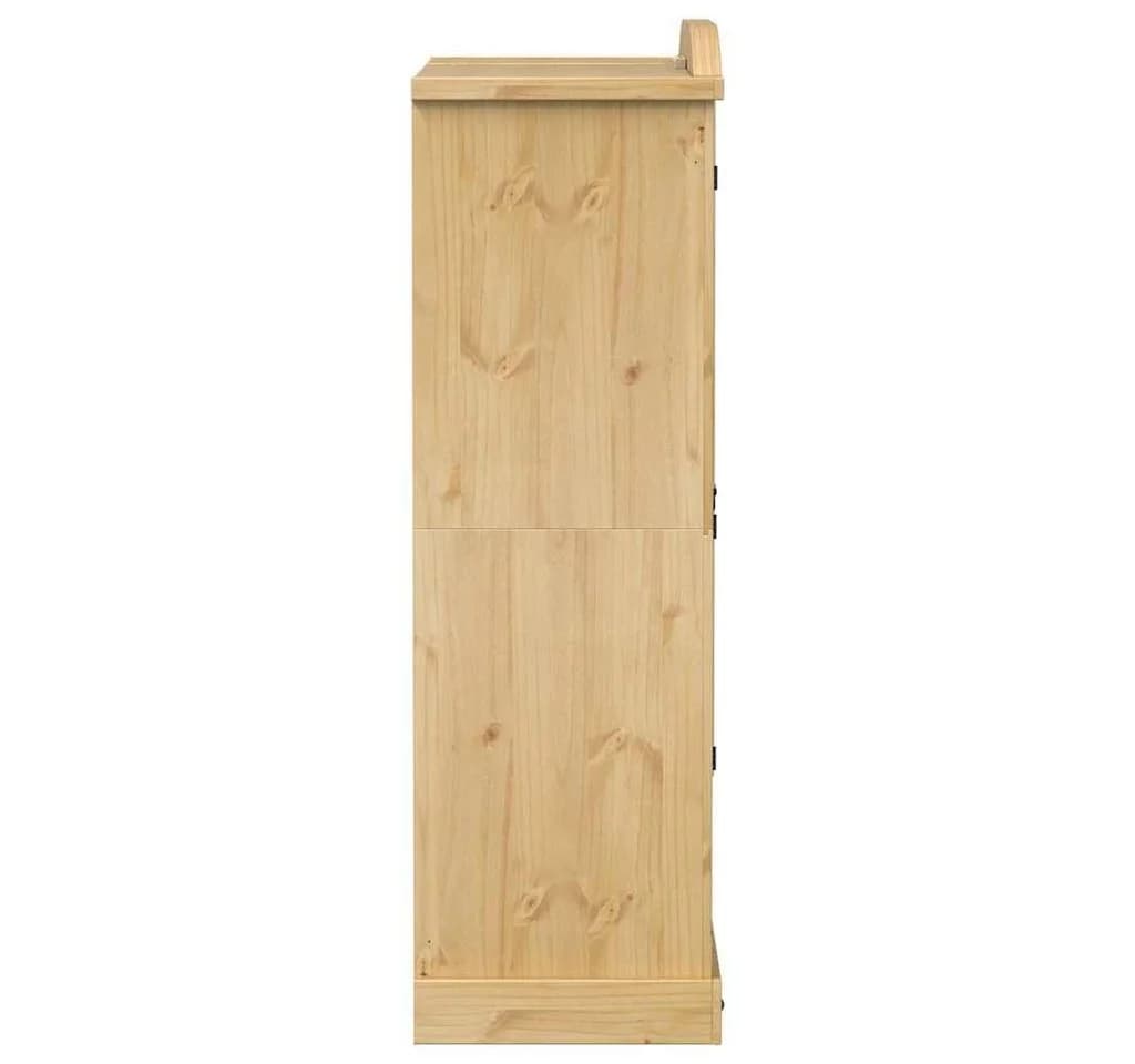 vidaXL Kleiderschrank Corona Massivholz Kiefer - Bild 5