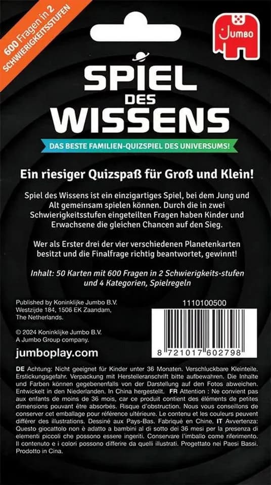 Jumbo Spiele Spiel des Wissens Kartenspiel - Bild 3