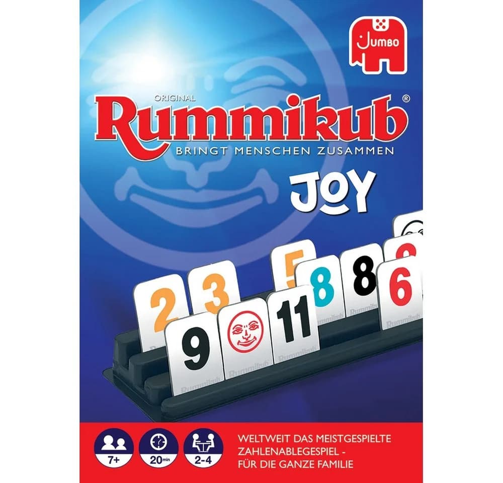 Jumbo Spiele Original Rummikub Joy - Kompaktes Legespiel Bunt - Bild 2