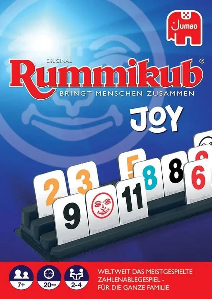 Jumbo Spiele Original Rummikub Joy - Kompaktes Legespiel Bunt - Bild 3