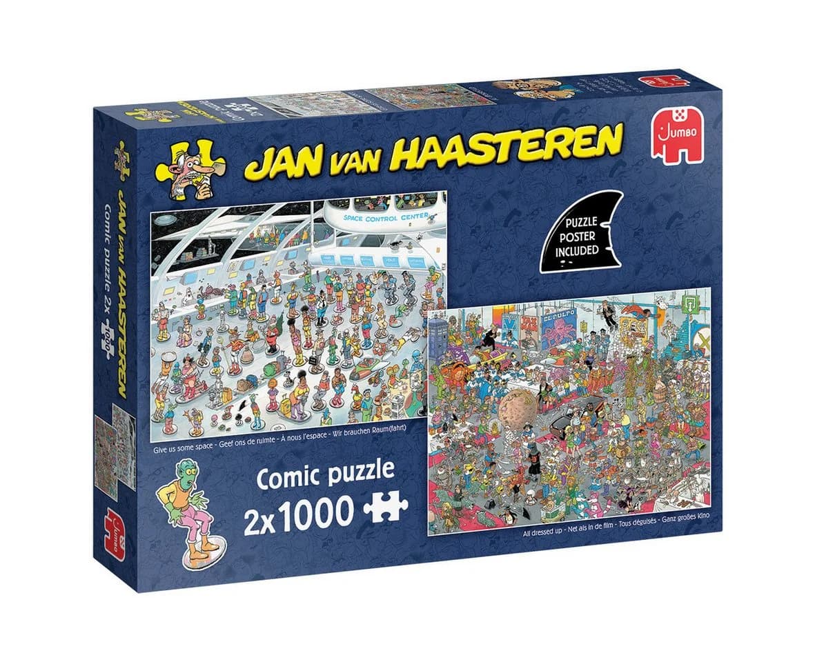 Jan van Haasteren Puzzle 1000 Teile Raumfahrt & Kino - Bild 2