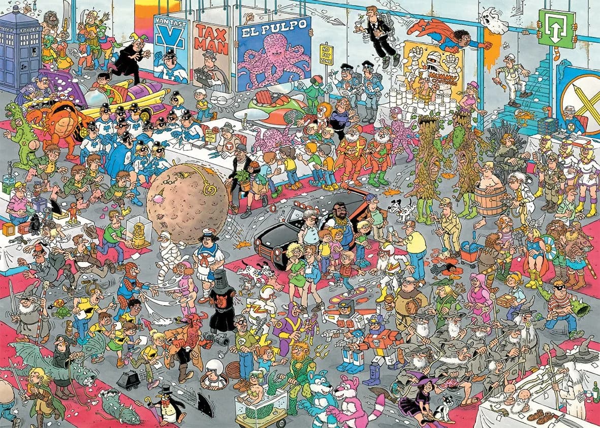 Jan van Haasteren Puzzle 1000 Teile Raumfahrt & Kino - Bild 3