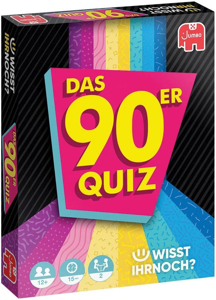 Jumbo Spiele Das 90er Quiz Kartenspiel - Bild 2