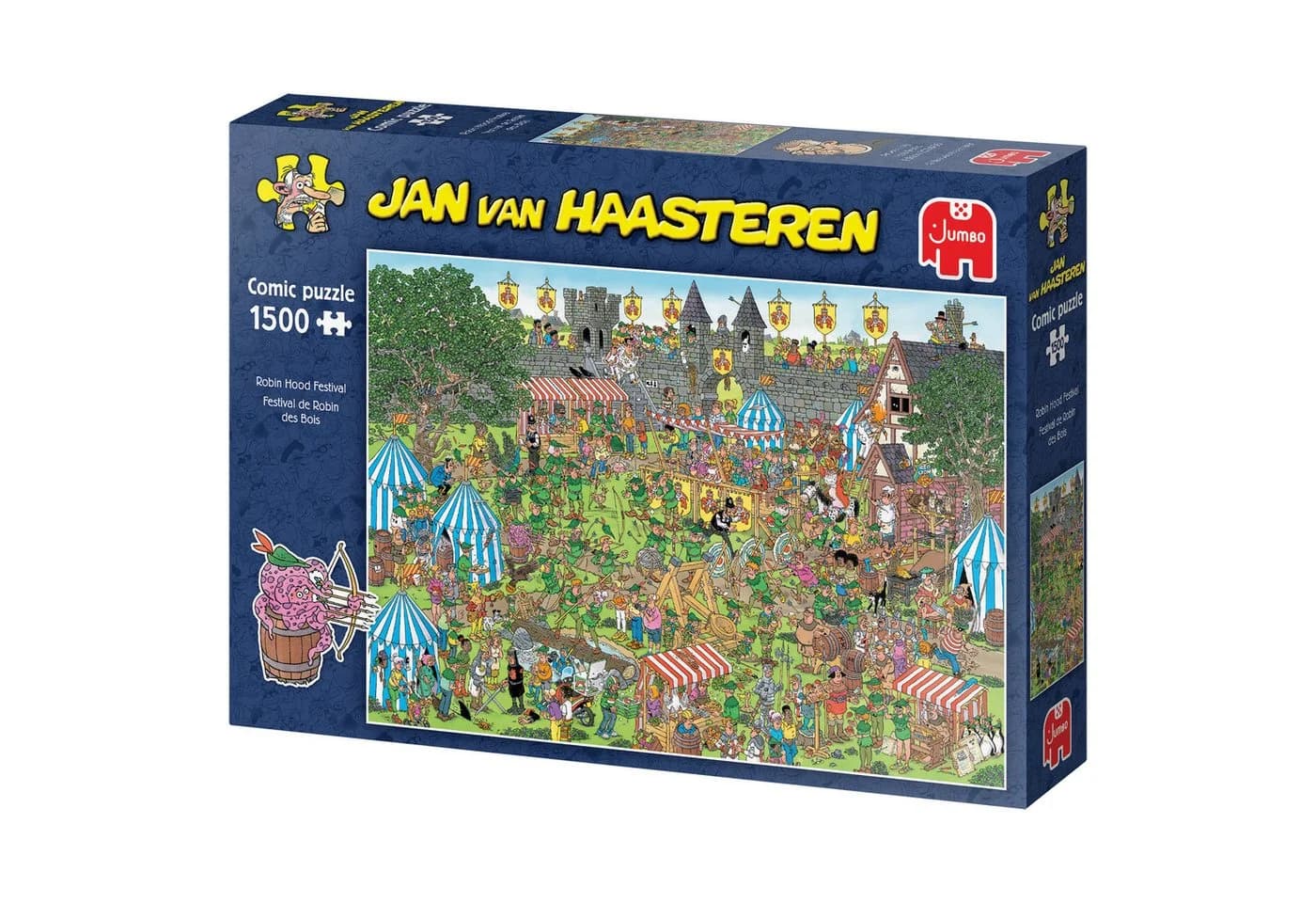 Jan van Haasteren Puzzle Robin Hood Festival 1500 Teile - Bild 3