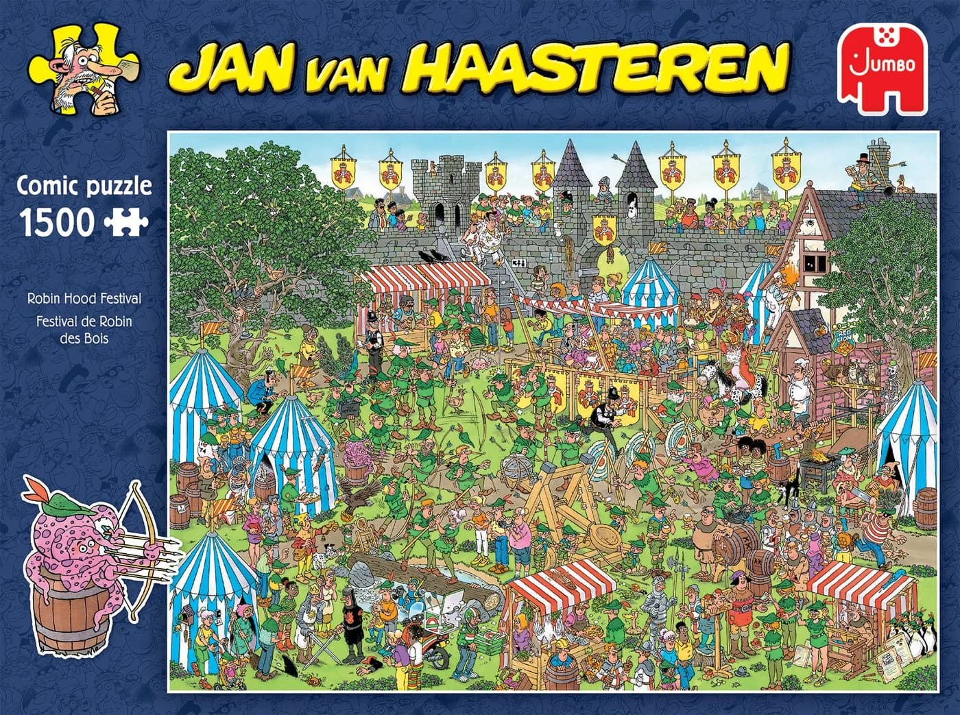 Jan van Haasteren Puzzle Robin Hood Festival 1500 Teile - Bild 4