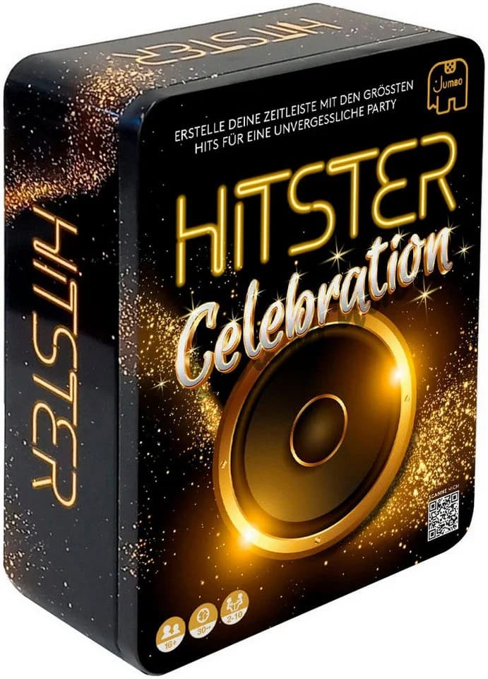 Jumbo Spiele Hitster Celebration Partyspiel in Metalldose Deutsche Ausgabe - Bild 2