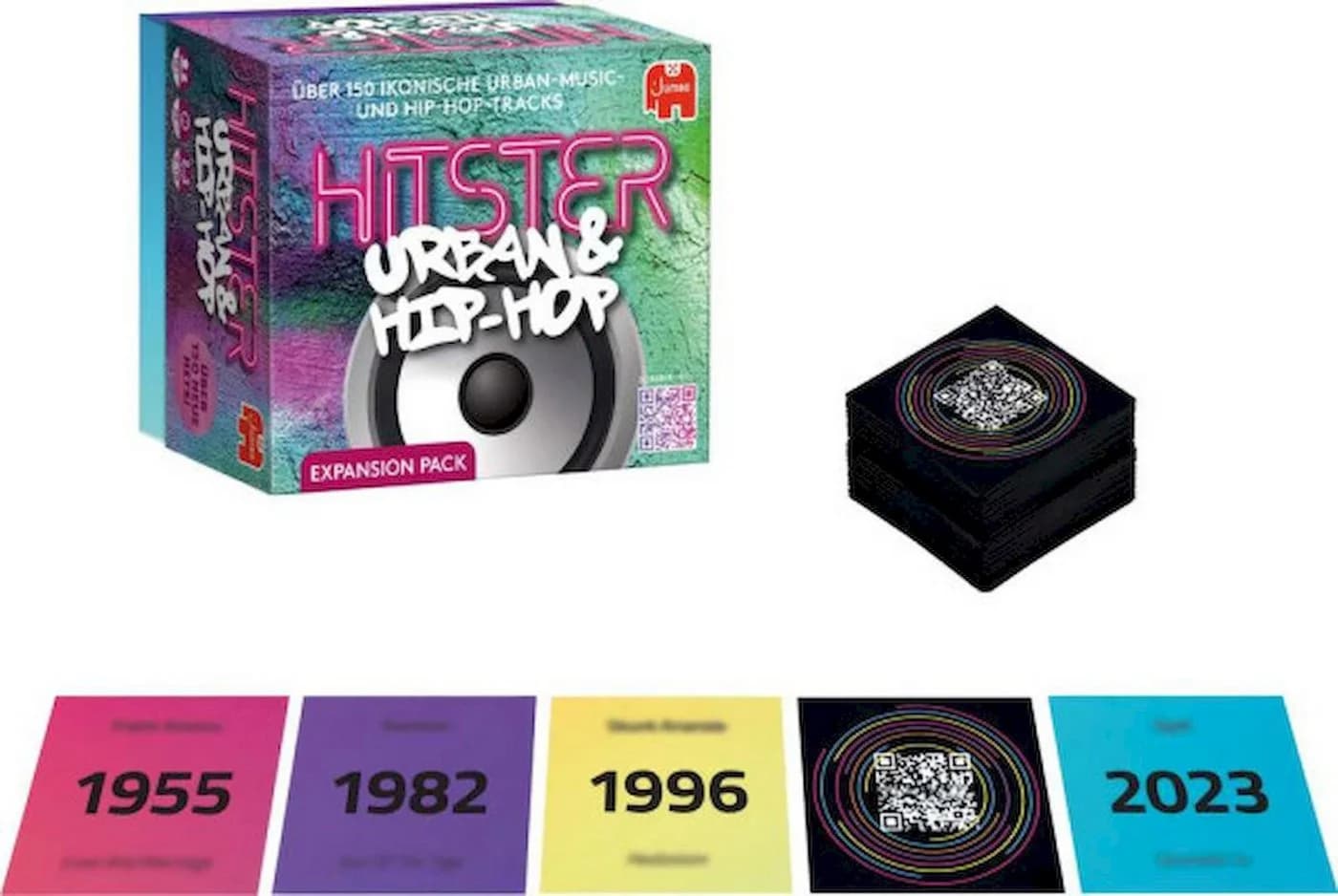 Jumbo Spiele Hitster Urban & Hip-Hop Partyspiel