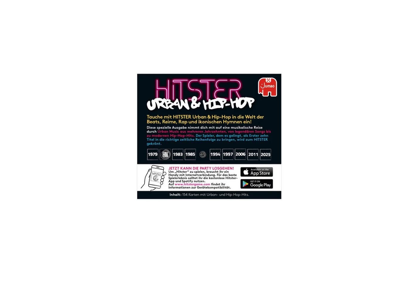 Jumbo Spiele Hitster Urban & Hip-Hop Partyspiel - Bild 2