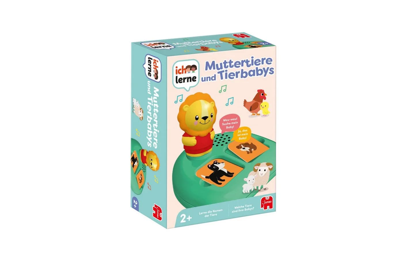 Jumbo Spiele Lernspiel Muttertiere und Tierbabys Bunt - Bild 2