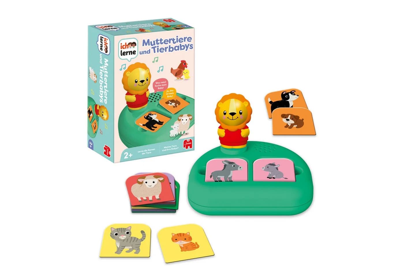 Jumbo Spiele Lernspiel Muttertiere und Tierbabys Bunt - Bild 4