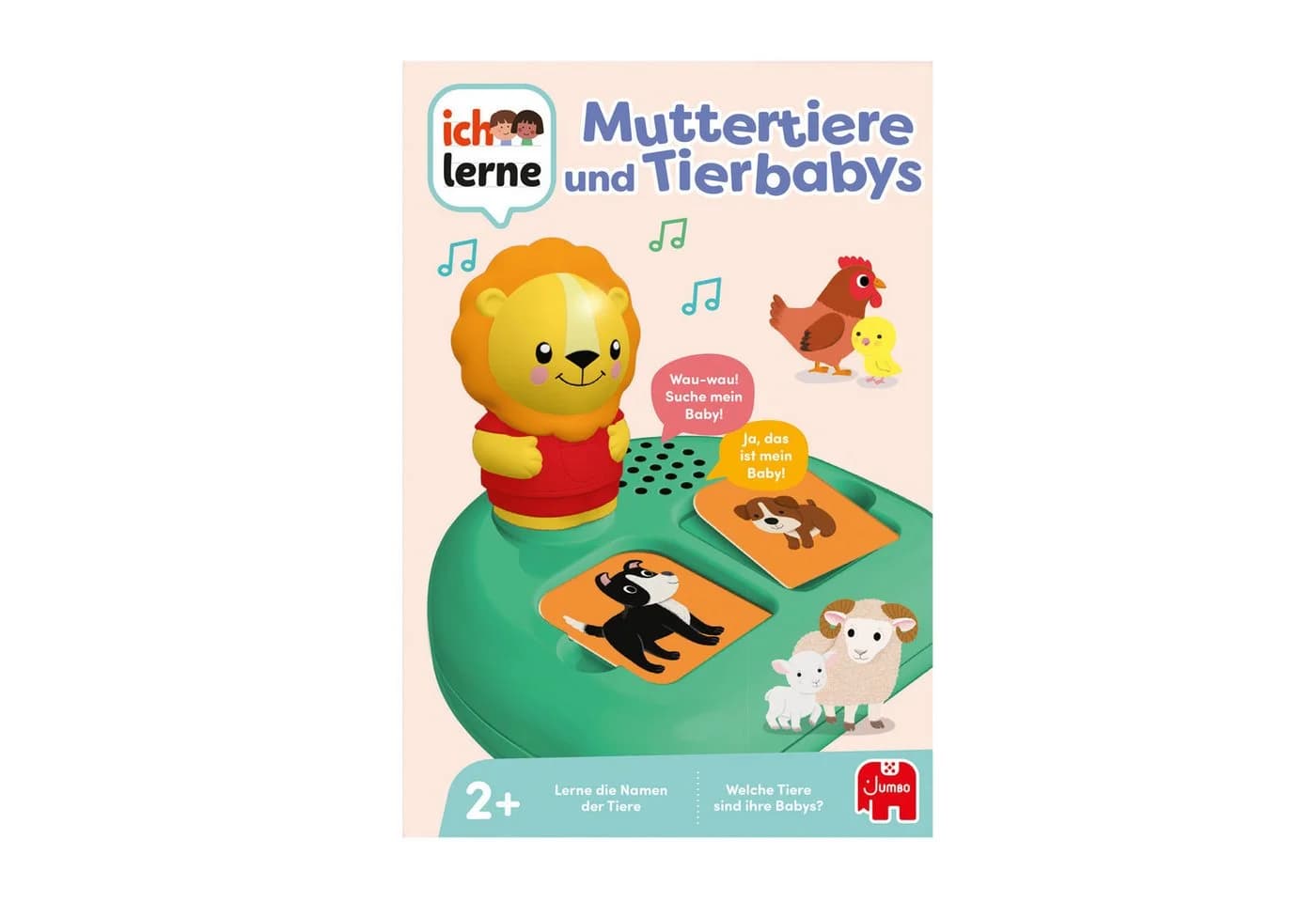 Jumbo Spiele Lernspiel Muttertiere und Tierbabys Bunt - Bild 5