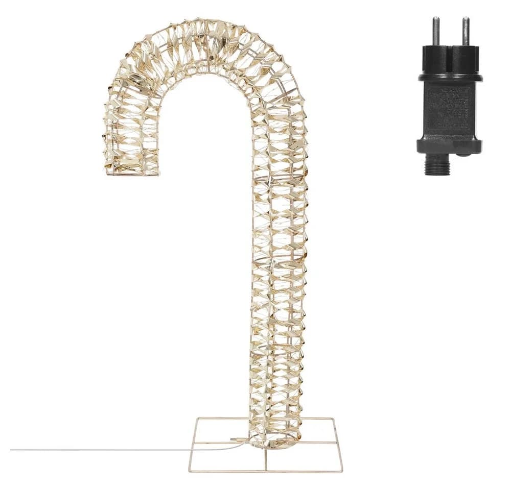ECD Germany LED-Zuckerstange Gold 75cm