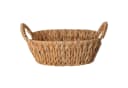 Home & styling collection Brotkorb geflochten Wasserhyazinthe Seegras Braun Bild 2