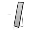 Home & Styling Collection Standspiegel Rechteckig Schwarz Bild 3