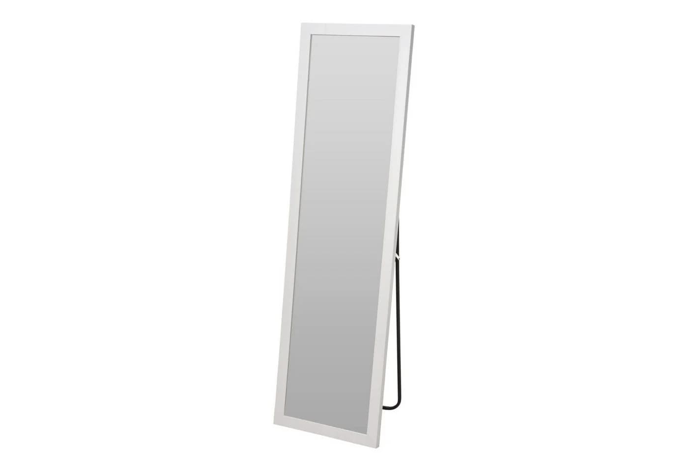 Home & Styling Collection Standspiegel Rechteckig Weiß Metall