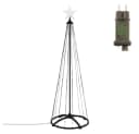 ECD Germany LED Baum 150 cm Warmweiß Timer Dimmbar Bild 1