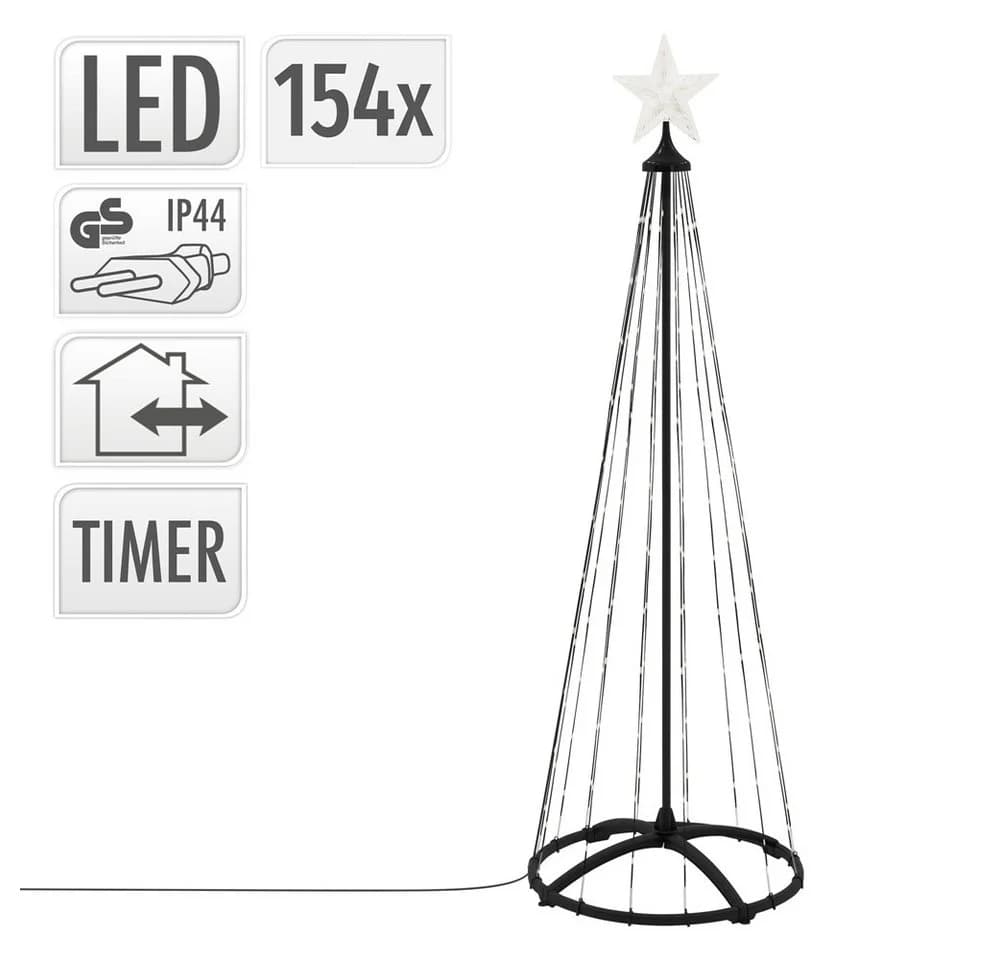 ECD Germany LED Baum 150 cm Warmweiß Timer Dimmbar - Bild 3
